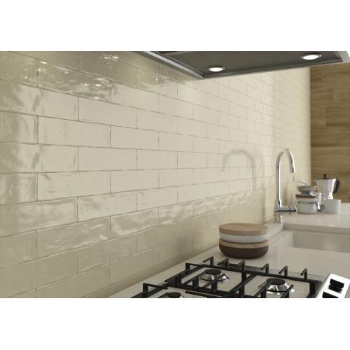 Gloss Cream Wall Tile  300mm x 75mm